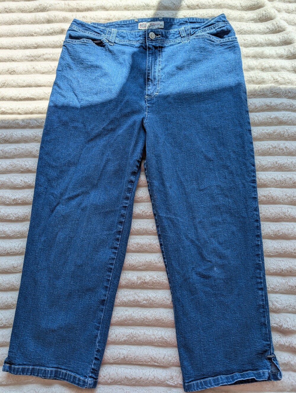 Faded Glory women's Dark Blue Relaxed Jeans